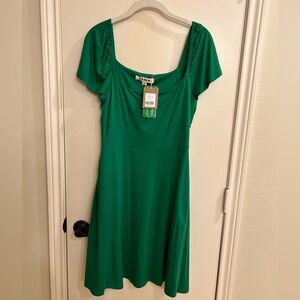 Boden Flutter Sleeve Dress NWT